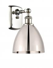 Innovations Lighting 516-1W-PN-MBD-75-PN - Bristol - 1 Light - 8 inch - Polished Nickel - Sconce