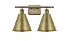  516-2W-AB-MBC-8-AB-LED - Berkshire - 2 Light - 18 inch - Antique Brass - Bath Vanity Light