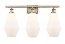  516-3W-AB-G651-7 - Cindyrella - 3 Light - 27 inch - Antique Brass - Bath Vanity Light