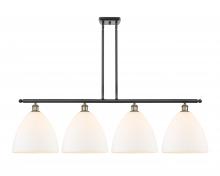 Innovations Lighting 516-4I-BAB-GBD-121 - Bristol - 4 Light - 50 inch - Black Antique Brass - Cord hung - Island Light