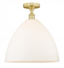 Innovations Lighting 616-1F-SG-GBD-161 - Bristol - 1 Light - 16 inch - Satin Gold - Semi-Flush Mount