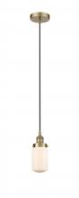  616-1PH-AB-G311-LED - Dover - 1 Light - 5 inch - Antique Brass - Cord hung - Mini Pendant