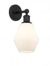  616-1W-BK-G651-6 - Cindyrella - 1 Light - 6 inch - Matte Black - Sconce