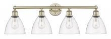 Innovations Lighting 616-4W-AB-GBD-752 - Bristol - 4 Light - 35 inch - Antique Brass - Bath Vanity Light