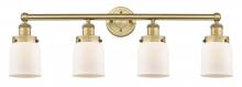 Innovations Lighting 616-4W-BB-G51 - Bell - 4 Light - 32 inch - Brushed Brass - Bath Vanity Light