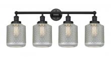  616-4W-BK-G262 - Stanton - 4 Light - 33 inch - Matte Black - Bath Vanity Light