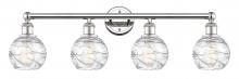 Innovations Lighting 616-4W-PN-G1213-6 - Athens Deco Swirl - 4 Light - 33 inch - Polished Nickel - Bath Vanity Light