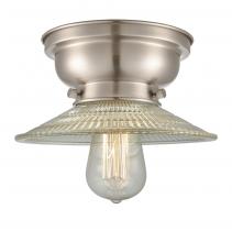  623-1F-SN-G2-LED - Halophane - 1 Light - 9 inch - Brushed Satin Nickel - Flush Mount