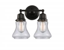  623-2W-BK-G194 - Bellmont - 2 Light - 14 inch - Matte Black - Bath Vanity Light