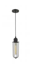  900-1P-OB-CE225-OB-LED - Muselet - 1 Light - 5 inch - Oil Rubbed Bronze - Cord hung - Mini Pendant