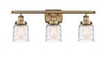  916-3W-BB-G513 - Bell - 3 Light - 26 inch - Brushed Brass - Bath Vanity Light