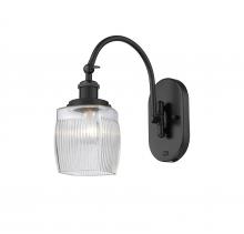 Innovations Lighting 918-1W-BK-G302 - Colton - 1 Light - 6 inch - Matte Black - Sconce