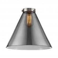  G43-L - Cone 12" Light Smoke Glass