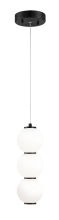 Matteo Lighting C82402OB - Dango Oxidized Black Pendant