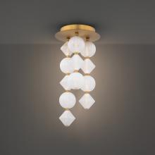  FM-2523-AB - Pearla Flush Mount Light