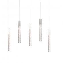 Modern Forms Online PD-35605L-PN - MAGIC 5 LIGHT LINEAR PENDANT 3000K
