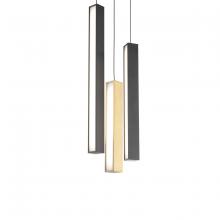  PD-64803R-BK/AB-BK - Chaos Multilight Pendant Light