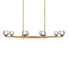  PD-82044-AB - Double Bubble Chandelier Light