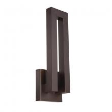 Modern Forms Online WS-W1718-BZ - Forq Outdoor Wall Sconce Light