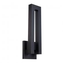 Modern Forms Online WS-W1724-BK - Forq Outdoor Wall Sconce Light