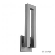 Modern Forms Online WS-W1724-GH - Forq Outdoor Wall Sconce Light