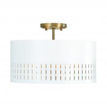  250231AW - 3-Light Semi-Flush