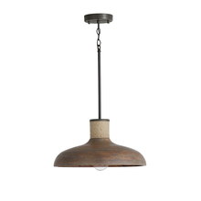  340312YG - 1 Light Pendant