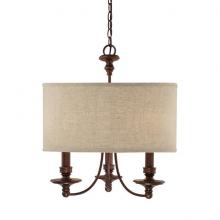 Capital 3913BB-452 - 3 Light Chandelier