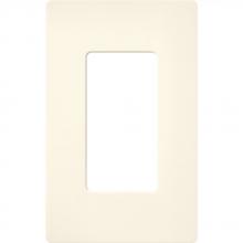  SC-1-BI - SATIN COLOR 1-GANG WALLPLATE BISCUIT