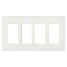  SC-4-BI - SATIN COLOR 4-GANG WALLPLATE BISCUIT