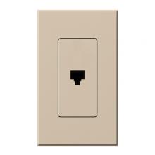  NT-PJ-TP - NOVA T PHONE JACK TAUPE