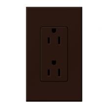  NTR-15-BR - NOVA T RECEPTACLE BROWN