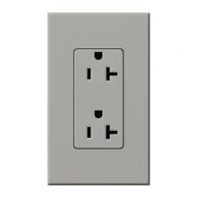  NTR-20-GR - NOVA T RECEPTACLE 20AMP GRAY