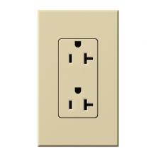  NTR-20-IV - NOVA T RECEPTACLE 20AMP IVORY