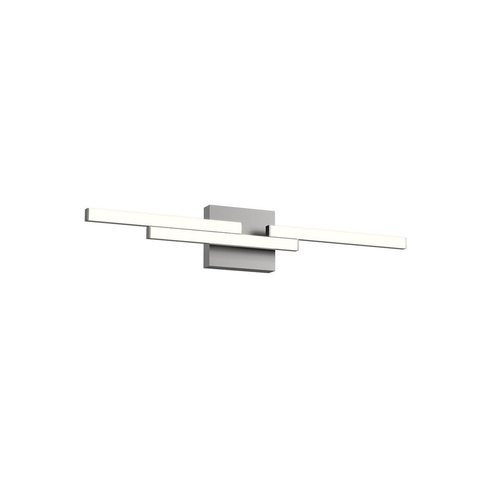 Anello Minor 27-in Brushed Nickel LED Vanity