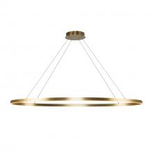  LP79153-BG - Ovale 53-in Brushed Gold LED Linear Pendant