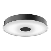  FM7620-BK - Parker 20-in Black LED Flush Mount