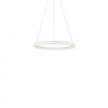  PD80324-WH-UNV - Cumulus Minor 24-in White LED Pendant