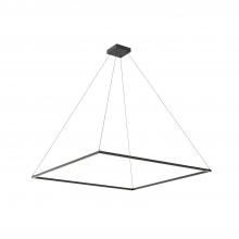  PD88160-BK - Piazza 60-in Black LED Pendant