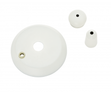  99128 - Cap & Finial Pack-Cott Wht