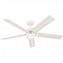  52851 - Hunter 52 inch Erling ENERGY STAR® Fresh White Ceiling Fan with LED Light Kit and Handheld Remote