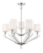  N7389-613 - 9 LIGHT CHANDELIER