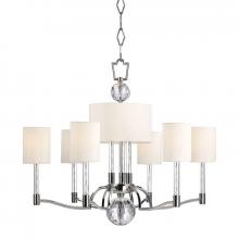  3006-PN - 9 LIGHT CHANDELIER