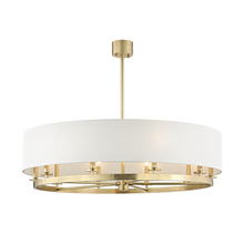  6542-AGB - 10 LIGHT CHANDLIER