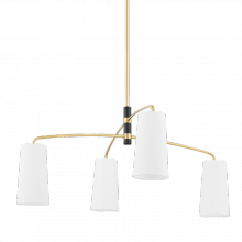  H612804-AGB/SBK - Evelyn Chandelier