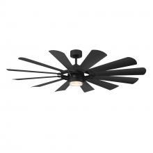  FR-W2201-65L-27-MB - Wyndmill Downrod ceiling fan