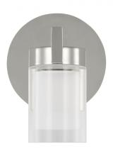  KWWS19927N - Kelly Wearstler Esfera 1-light dimmable LED small sconce with polished nickel finish