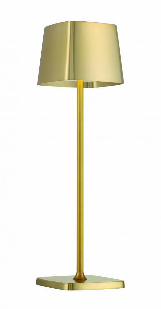 LED Table Lamp- SOFT BRASS
