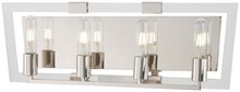  P1374-613 - Crystal Chrome - 4 Light Bath