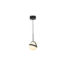  PD301001MB - Globo 7-in Matte Black LED Pendant